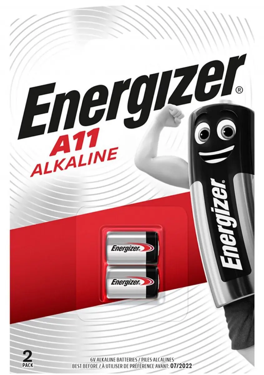Energizer A11 Batterij 6V - 2 Stuks - afbeelding 4 van 6
