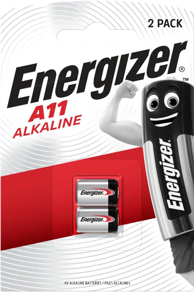 Energizer A11 Batterij 6V - 2 Stuks - afbeelding 5 van 6