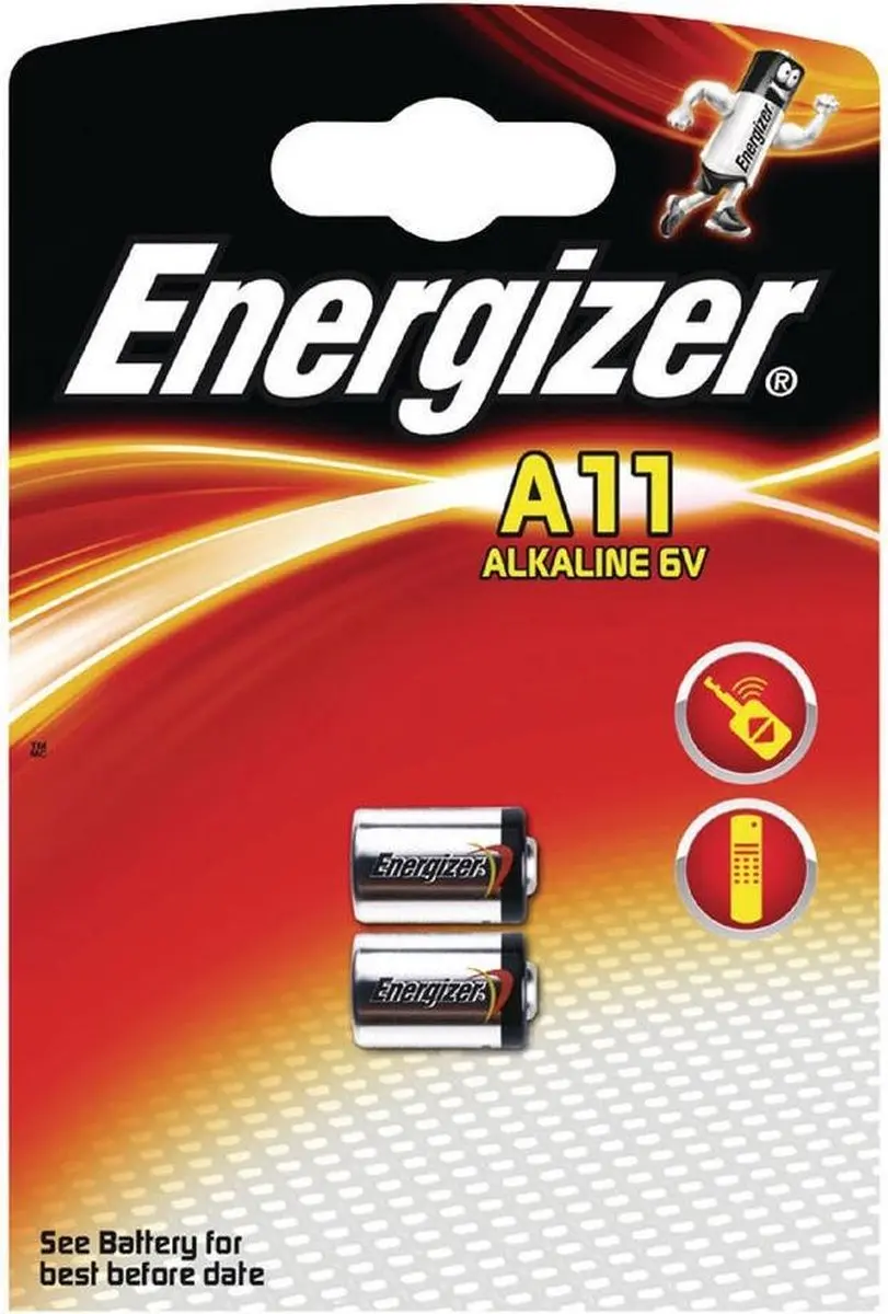 Energizer A11 Batterij 6V