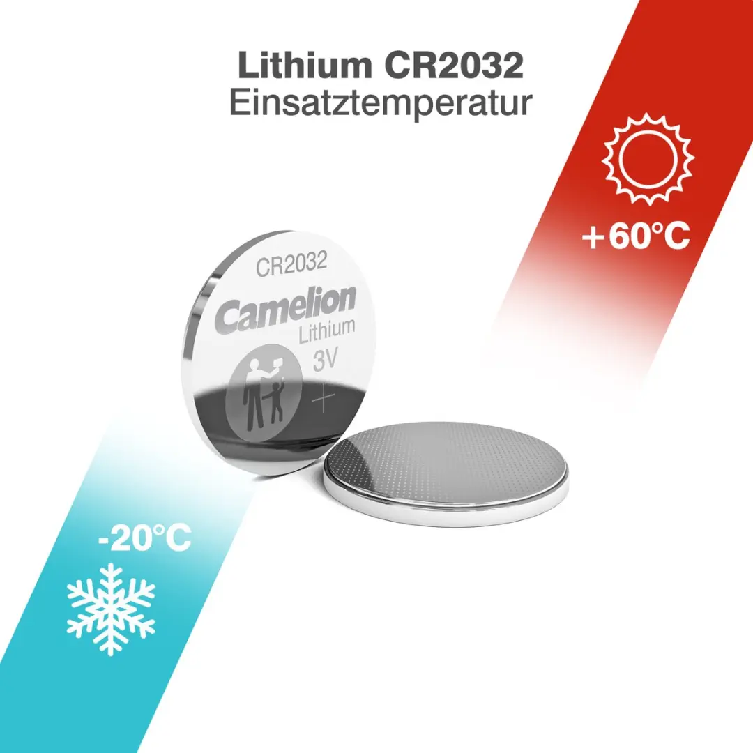Camelion CR2032 Knoopcelbatterij 3V - afbeelding 4 van 6
