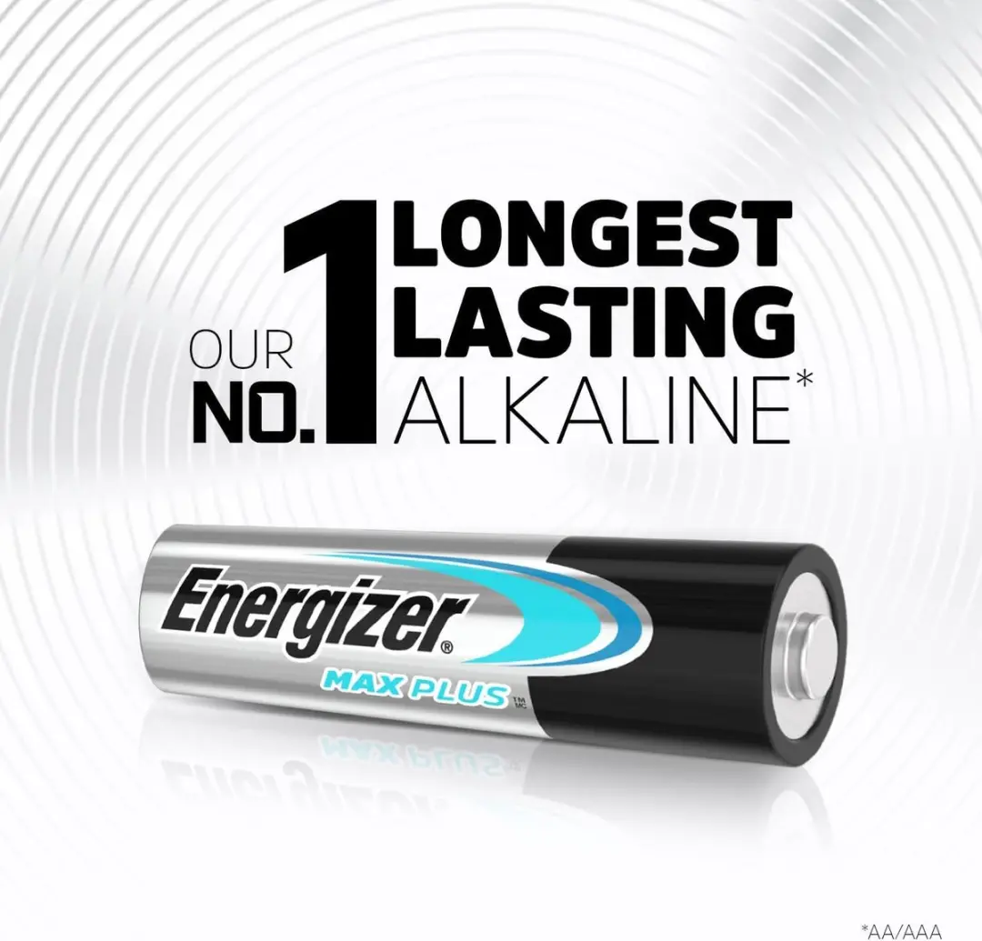 Energizer MAX Plus AA Alkaline Batterijen - 12 Stuks - afbeelding 5 van 6