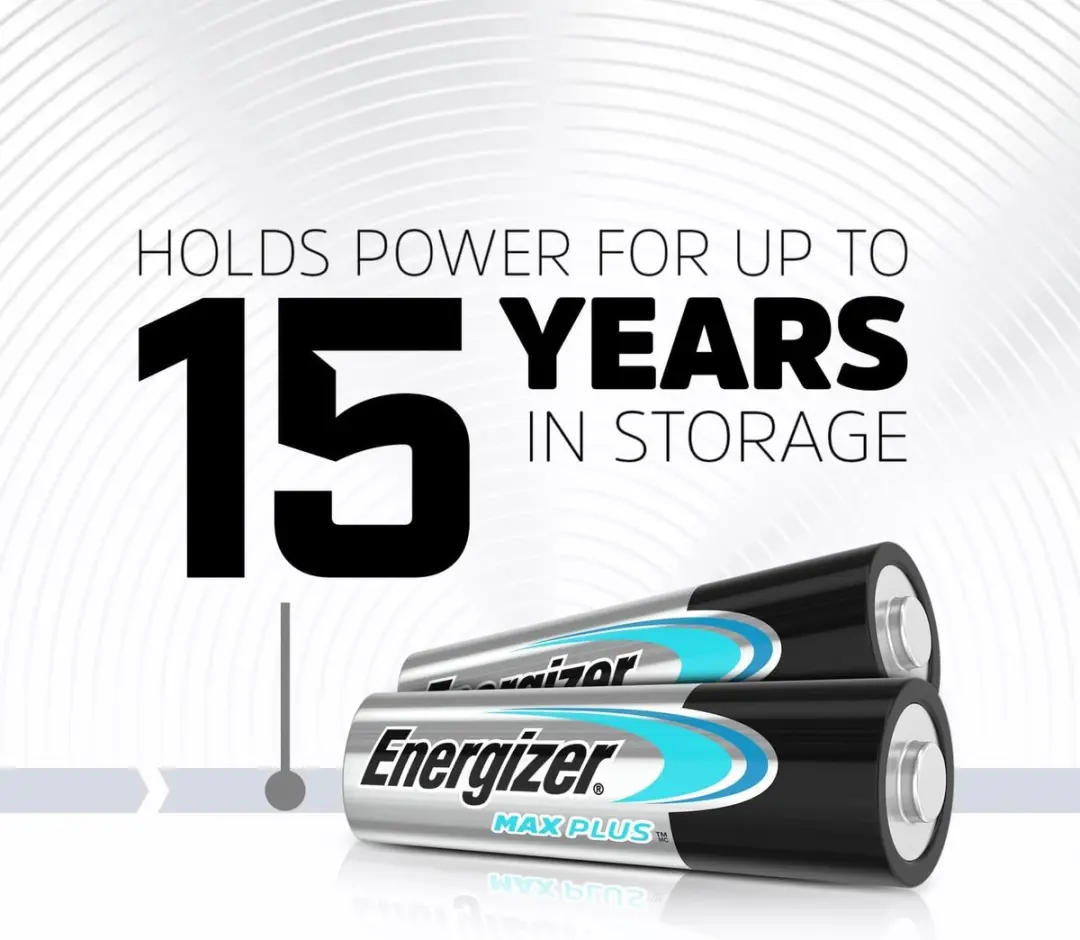 Energizer MAX Plus AA Alkaline Batterijen - 12 Stuks - afbeelding 3 van 6
