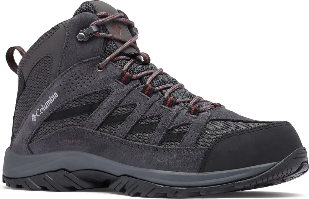 Columbia Crestwood Mid Waterproof Heren Wandelschoenen - Grijs