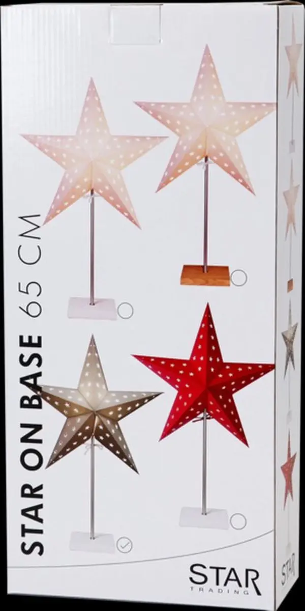 Star Trading Leo Staande Kerstster 65cm - Warm Wit - afbeelding 5 van 6