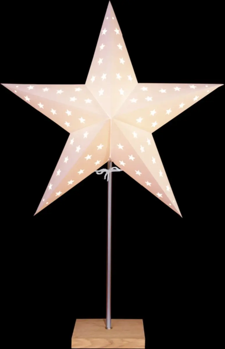 Star Trading Leo Staande Kerstster 65cm - Warm Wit - afbeelding 3 van 6