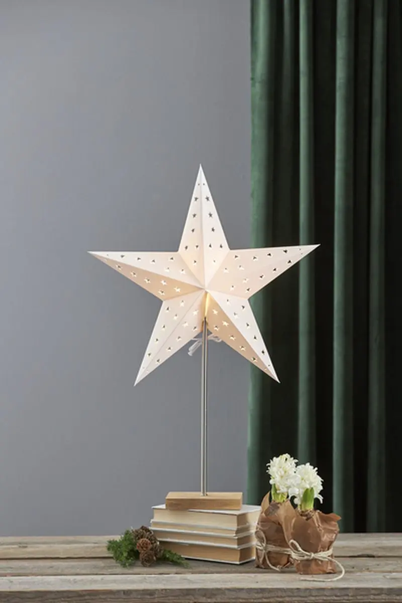 Star Trading Leo Staande Kerstster 65cm - Warm Wit - afbeelding 4 van 6