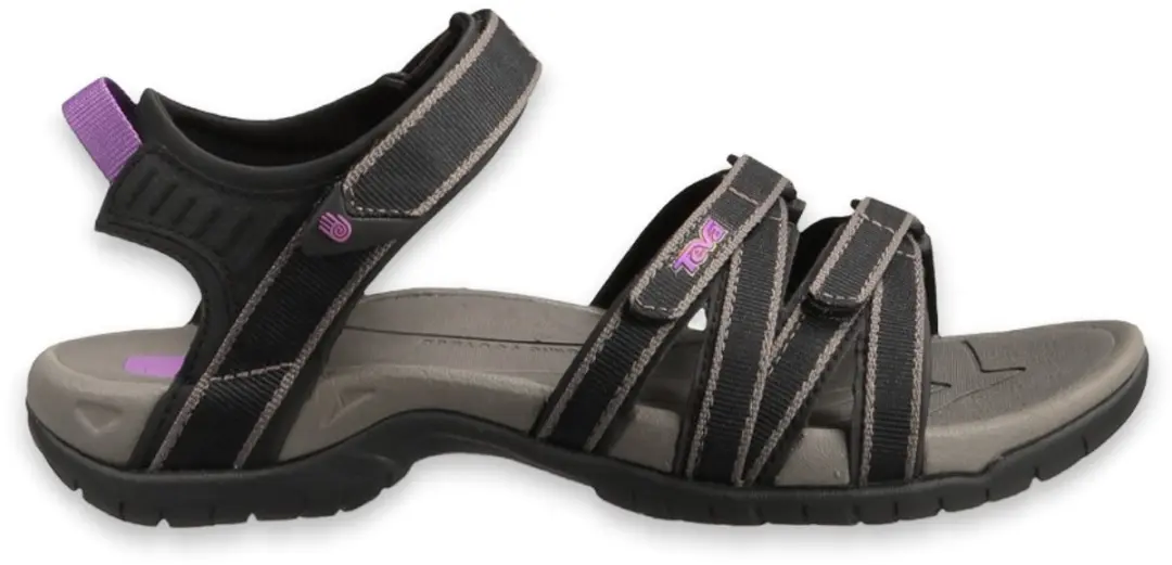 Teva W Tirra Dames Sandalen 42 - Zwart/Grijs - afbeelding 2 van 6