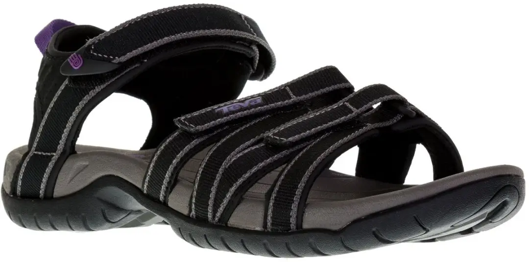 Teva W Tirra Dames Sandalen 42 - Zwart/Grijs - afbeelding 4 van 6