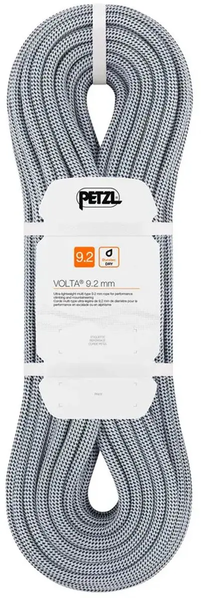 Petzl Volta 9.2 Klimtouw 60m - Grijs - afbeelding 6 van 6