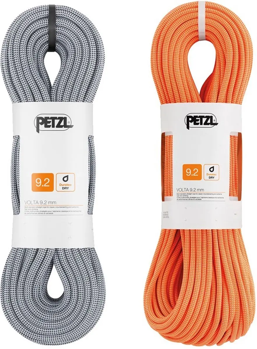 Petzl Volta 9.2 Klimtouw 60m - Grijs - afbeelding 3 van 6