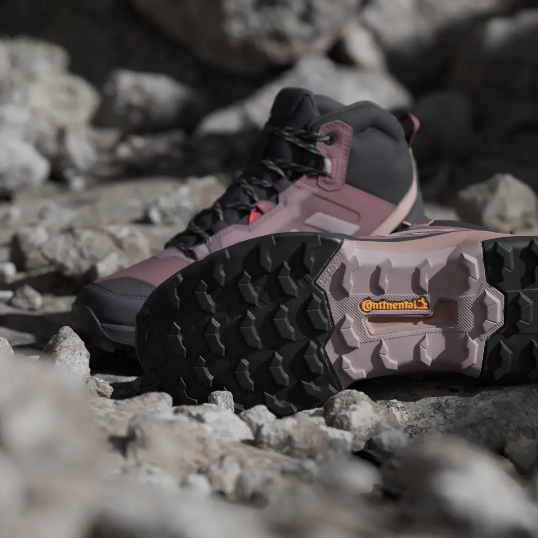 Adidas Terrex AX4 Mid GTX Wandelschoenen Dames - Bordeaux - afbeelding 2 van 6