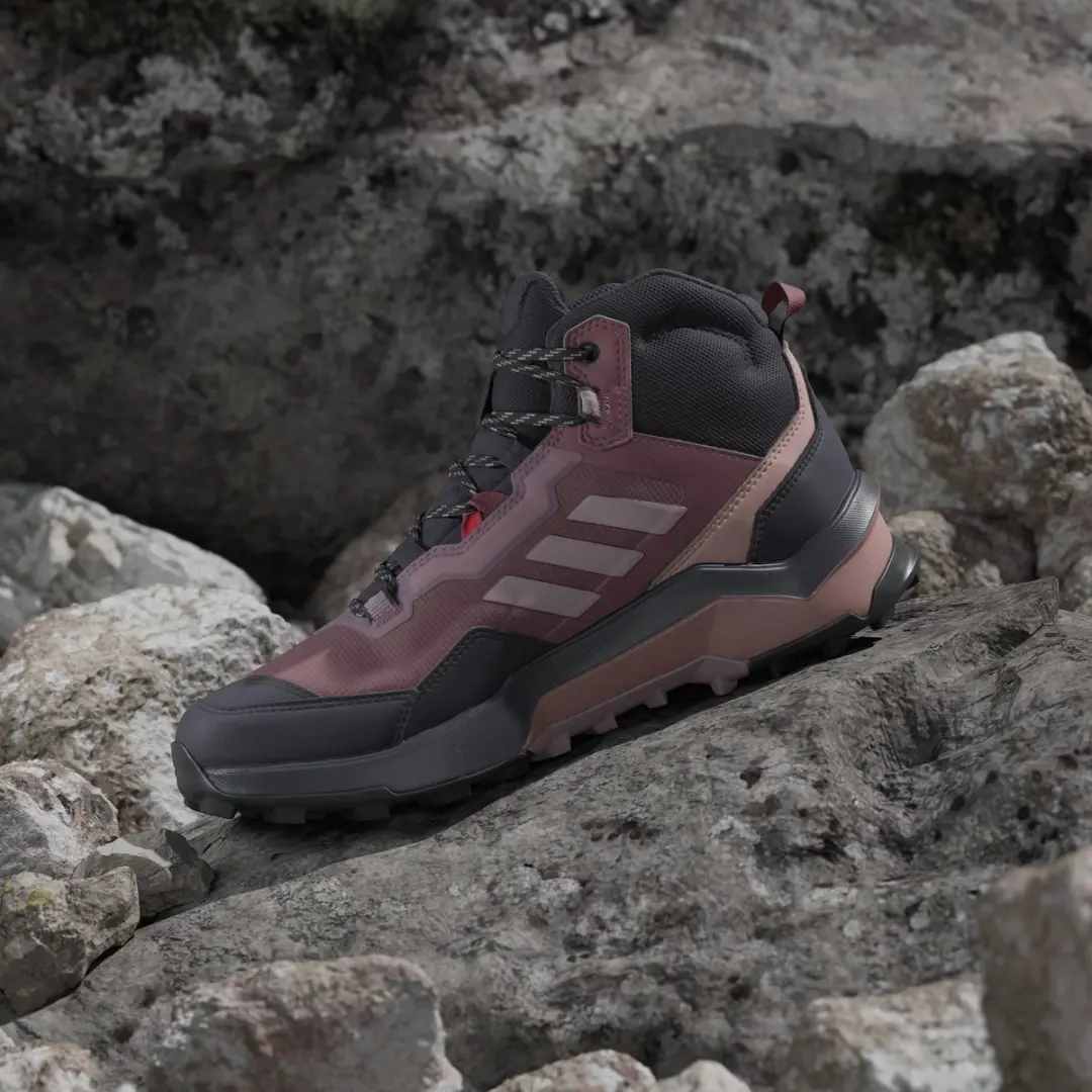 Adidas Terrex AX4 Mid GTX Wandelschoenen Dames - Bordeaux - afbeelding 5 van 6