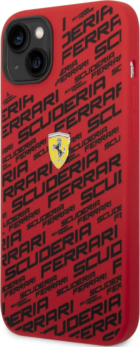 Ferrari iPhone 14 Plus Hoesje - Rood - MagSafe