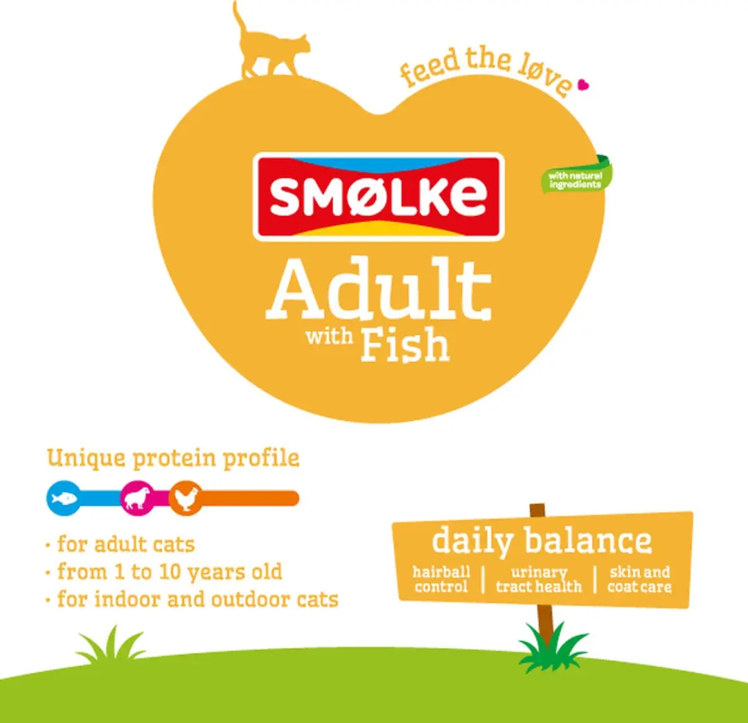 Smølke Adult Vis Kattenvoer 4kg - afbeelding 6 van 6