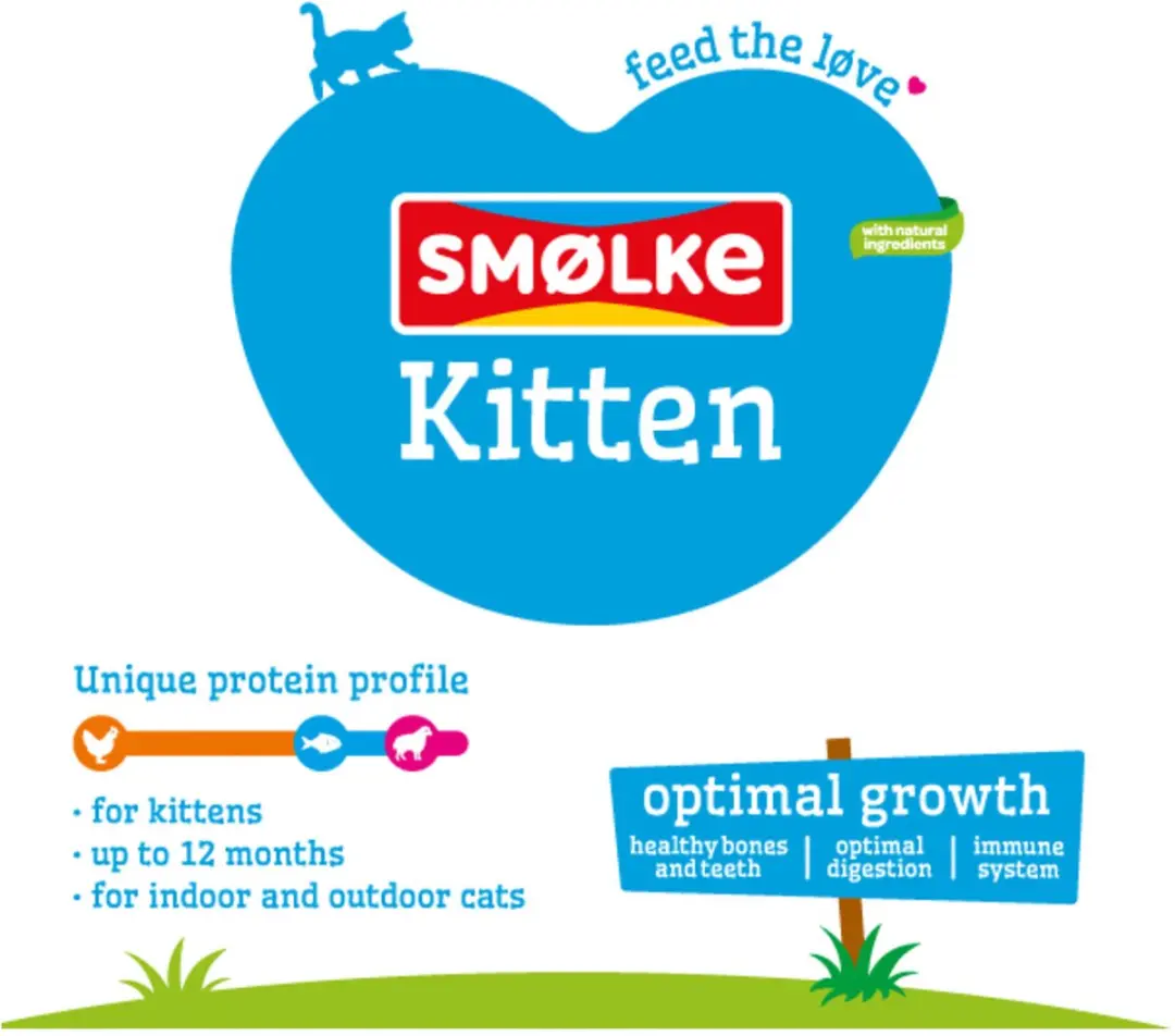 Smølke Kitten Kattenvoer 4kg - afbeelding 3 van 6