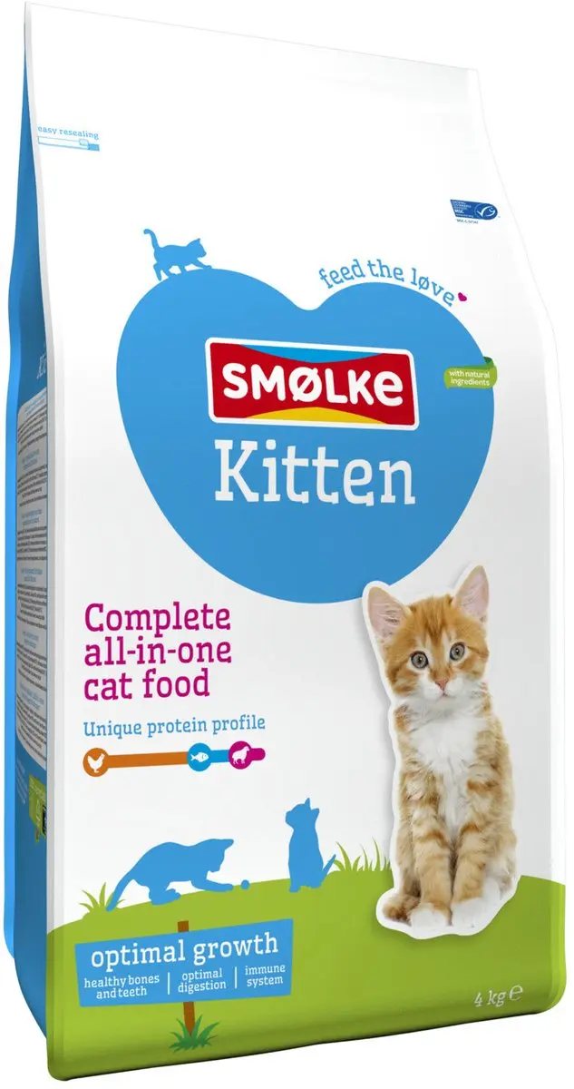 Smølke Kitten Kattenvoer 4kg