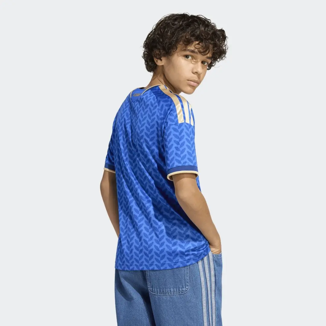 adidas Italië 2026 Thuisshirt Junior JY7585 - Blauw - afbeelding 4 van 6