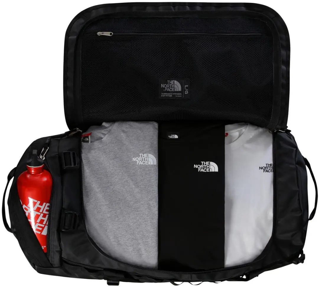 The North Face Base Camp Duffel L - 95L Rood - afbeelding 2 van 6