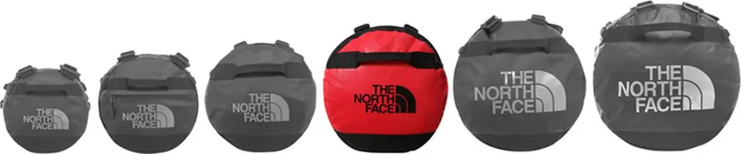 The North Face Base Camp Duffel L - 95L Rood - afbeelding 4 van 6