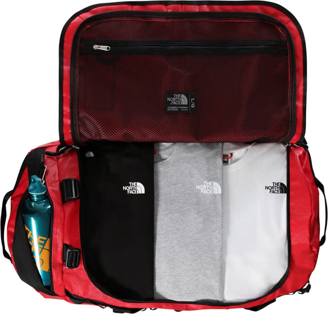 The North Face Base Camp Duffel L - 95L Rood - afbeelding 6 van 6