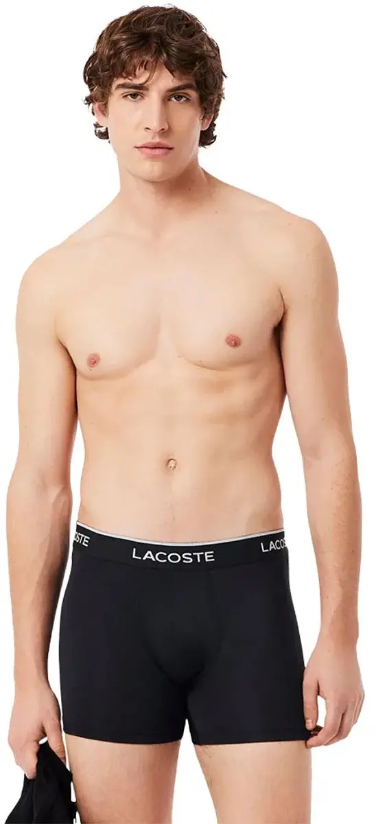 Lacoste Core Performance Boxers - Zwart S - afbeelding 3 van 4