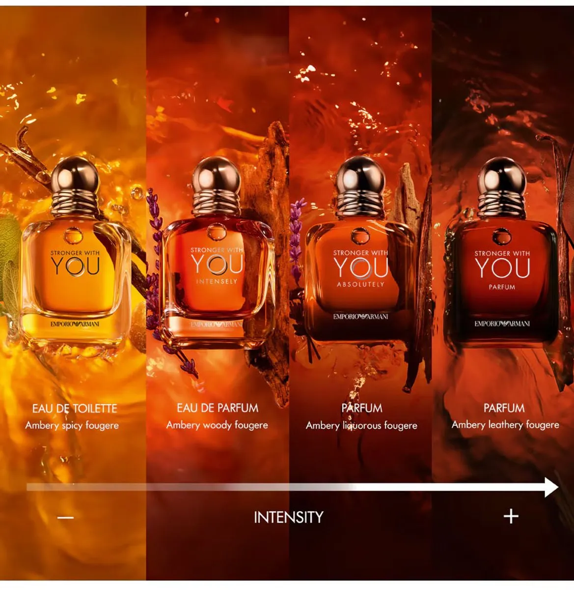 Armani Stronger With You Intensely Herengeur - 150ml