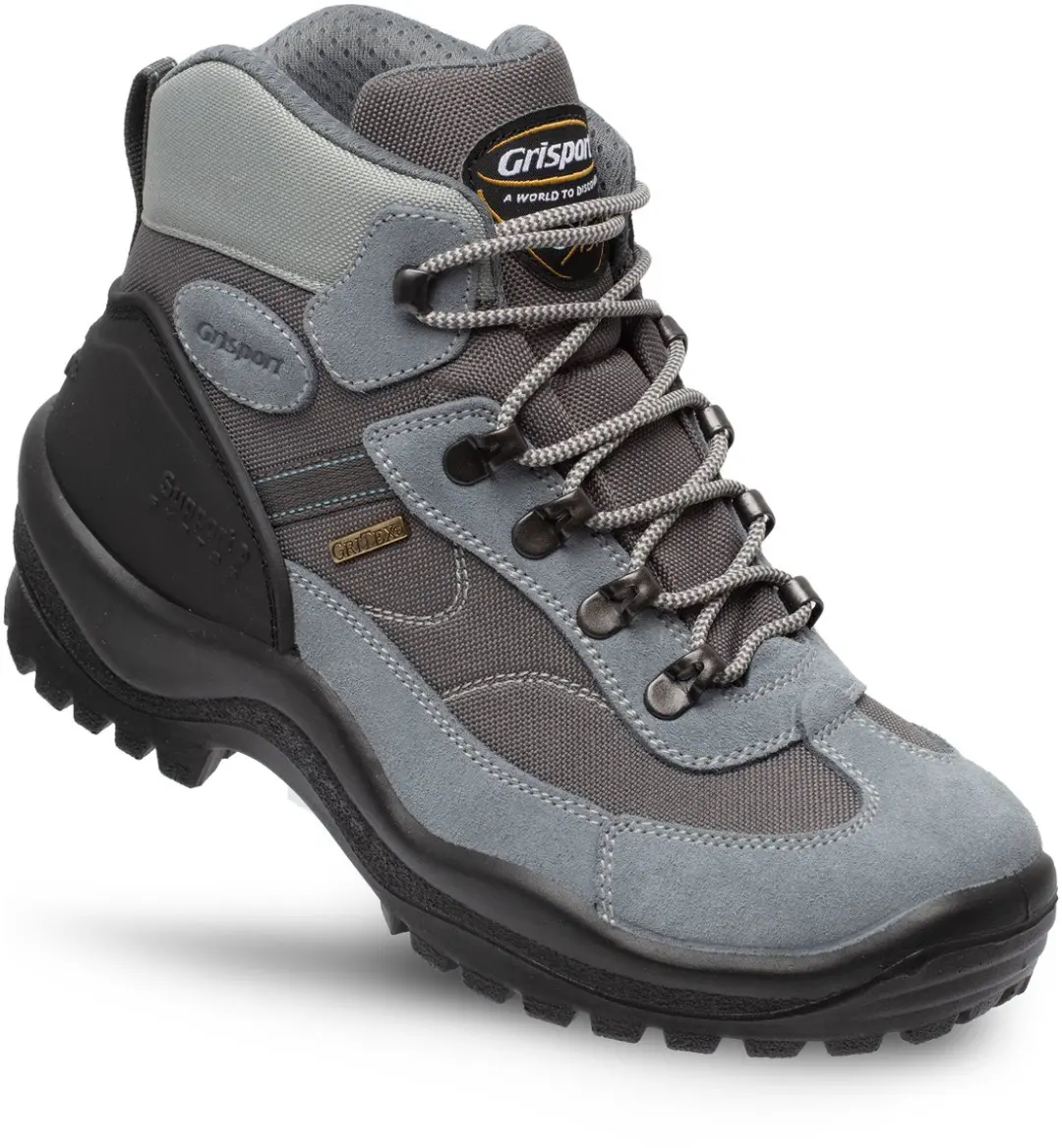 Grisport Torino Mid Dames Wandelschoenen - Light Blue
