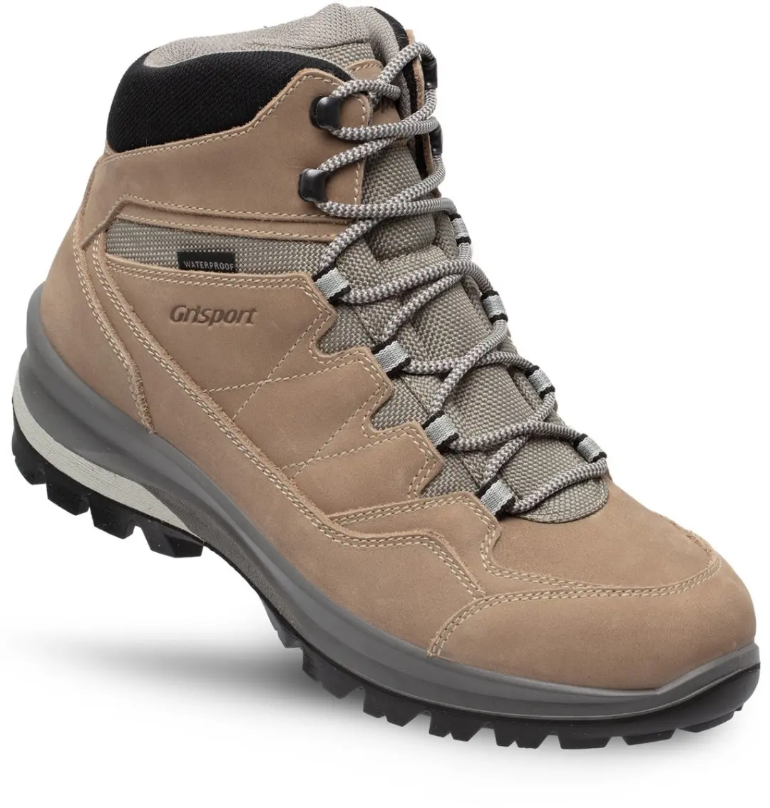 Grisport Bari Mid beige wandelschoenen dames (a) (14129-05)