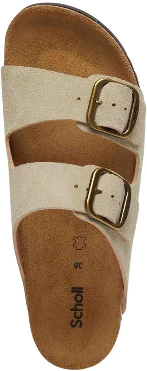 Scholl Josephine Sandalen - Suède - Beige - afbeelding 5 van 6