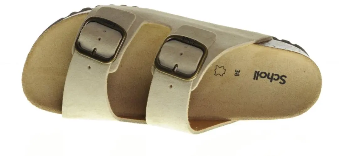 Scholl Josephine Sandalen - Suède - Beige - afbeelding 3 van 6