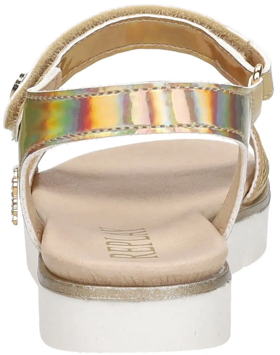 Replay Sandal 5 Sandalen - Meisjes - Goudkleurig - Maat 33 - afbeelding 6 van 6