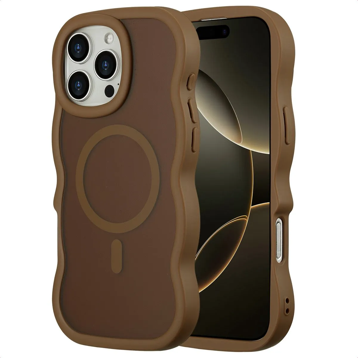Selencia Wavy Case iPhone 16 Pro Max