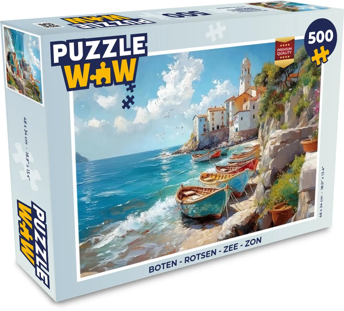 PuzzleWow Legpuzzel 500 Stuks
