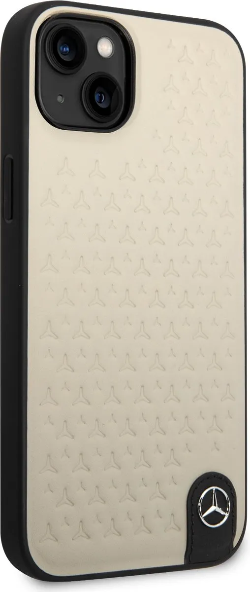 Mercedes-Benz Pu Smartphonehoesje iPhone 14 Plus - Beige