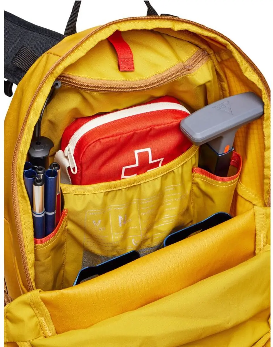Vaude Monviso 20 Rugzak - 20L - Burnt Yellow - afbeelding 2 van 6
