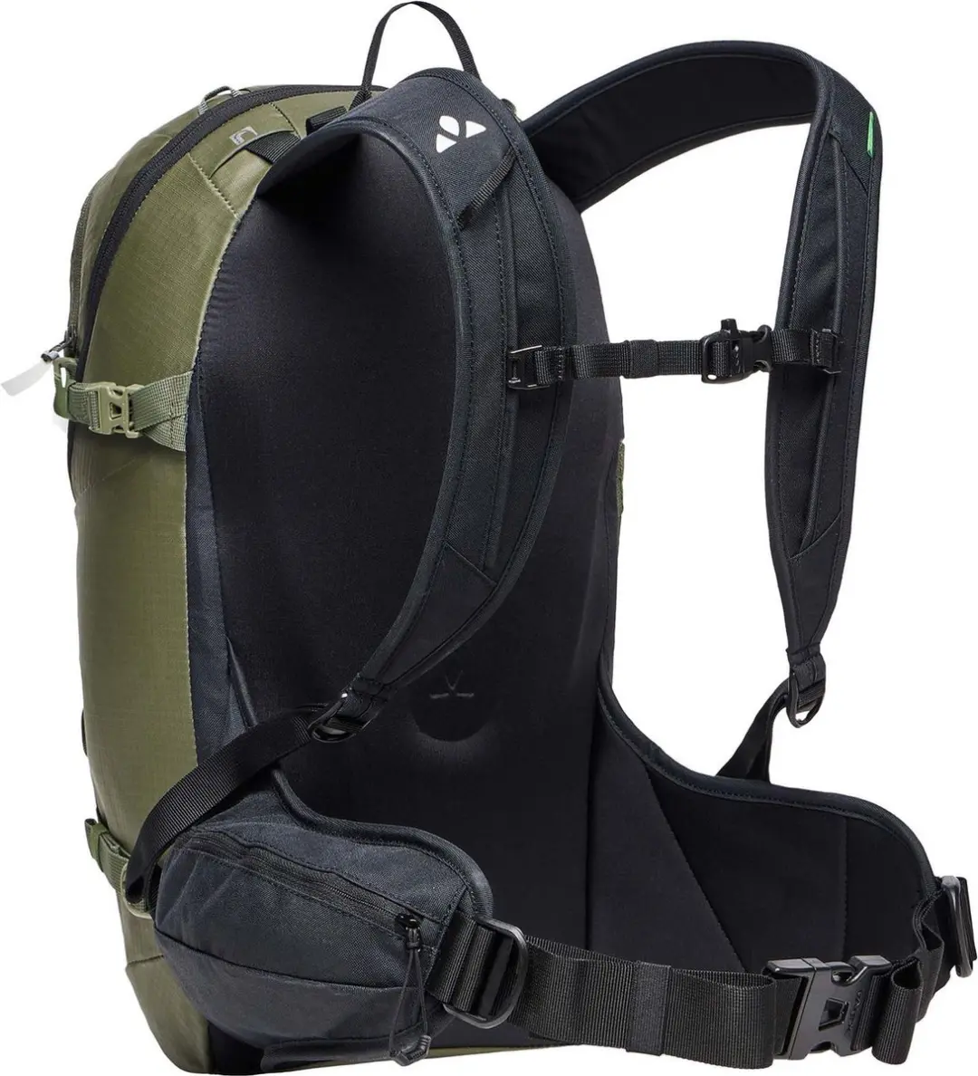 VAUDE Monviso 20 Rugzak - 20L - Khaki - afbeelding 6 van 6