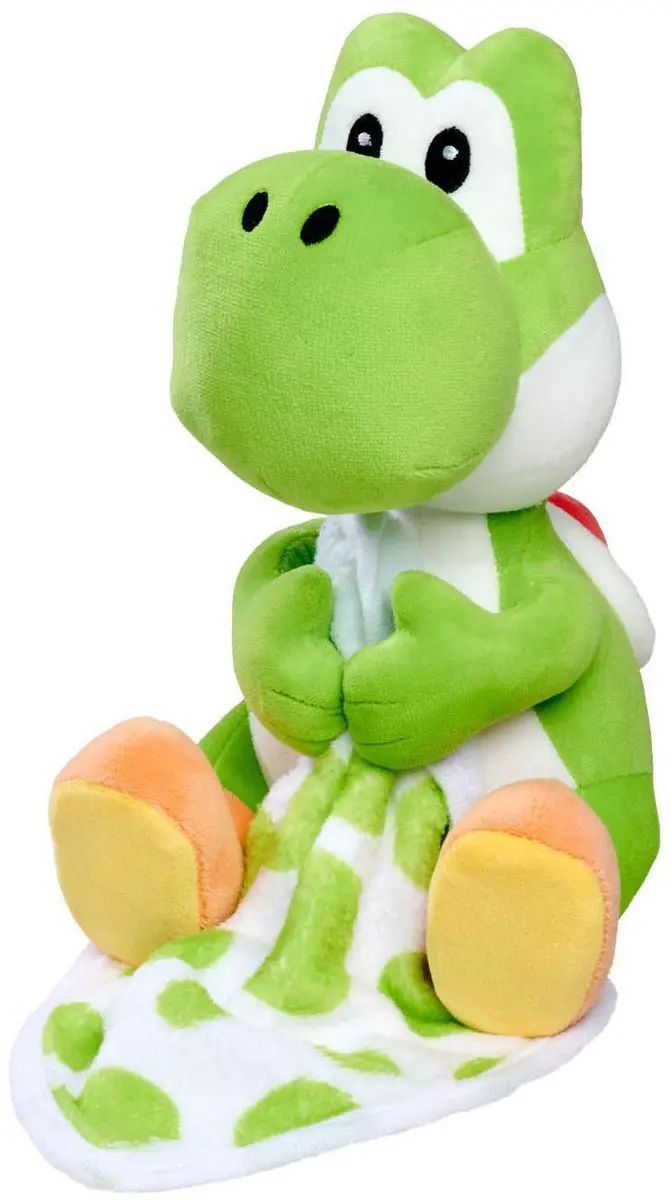 Nintendo My Mario Yoshi Knuffeldoek 23cm - afbeelding 2 van 2