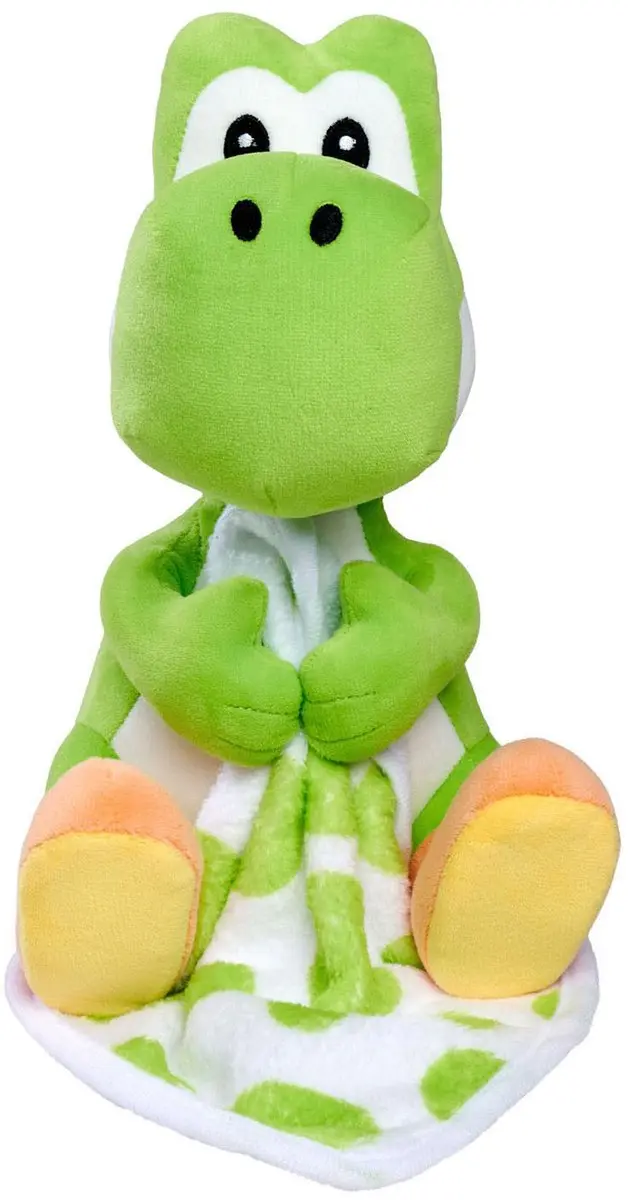 Nintendo My Mario Yoshi Knuffeldoek 23cm
