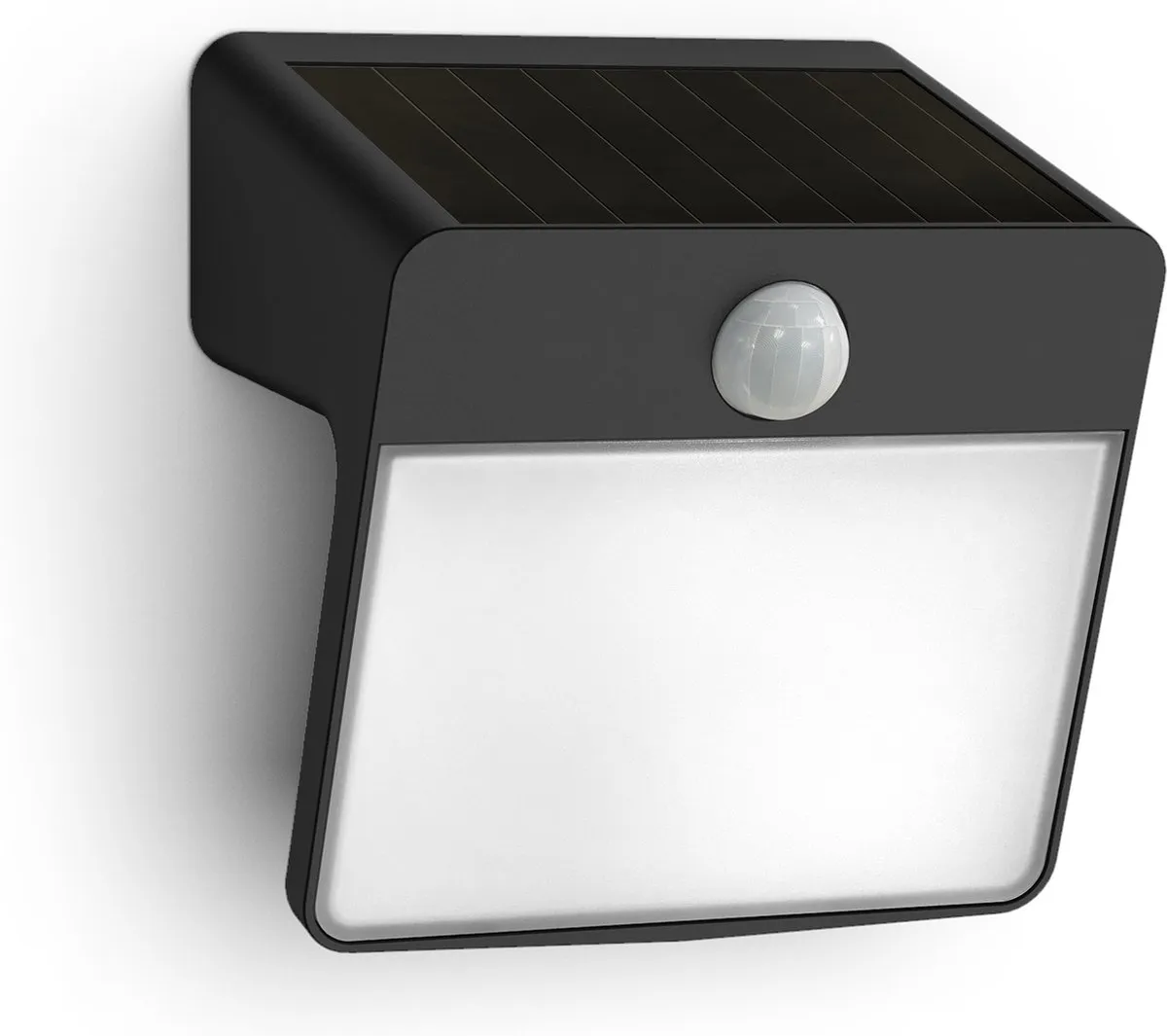 Philips Yarixa Solar Wandlamp - Zwart