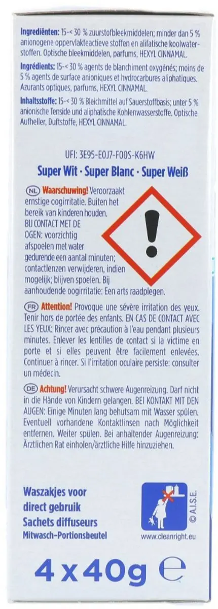 Dr. Beckmann Super Wit Witmaker 160ml - 4x - afbeelding 6 van 6
