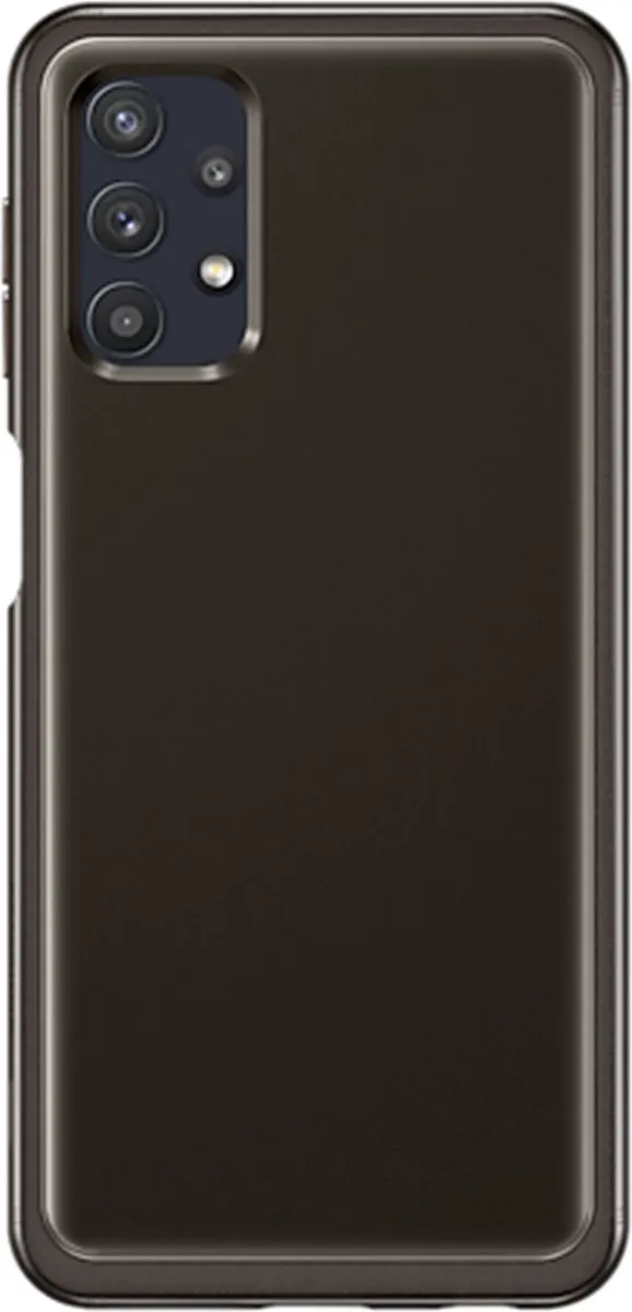 Samsung Soft Clear Hoesje Galaxy A32 EF-QA326TBEGEU - Zwart