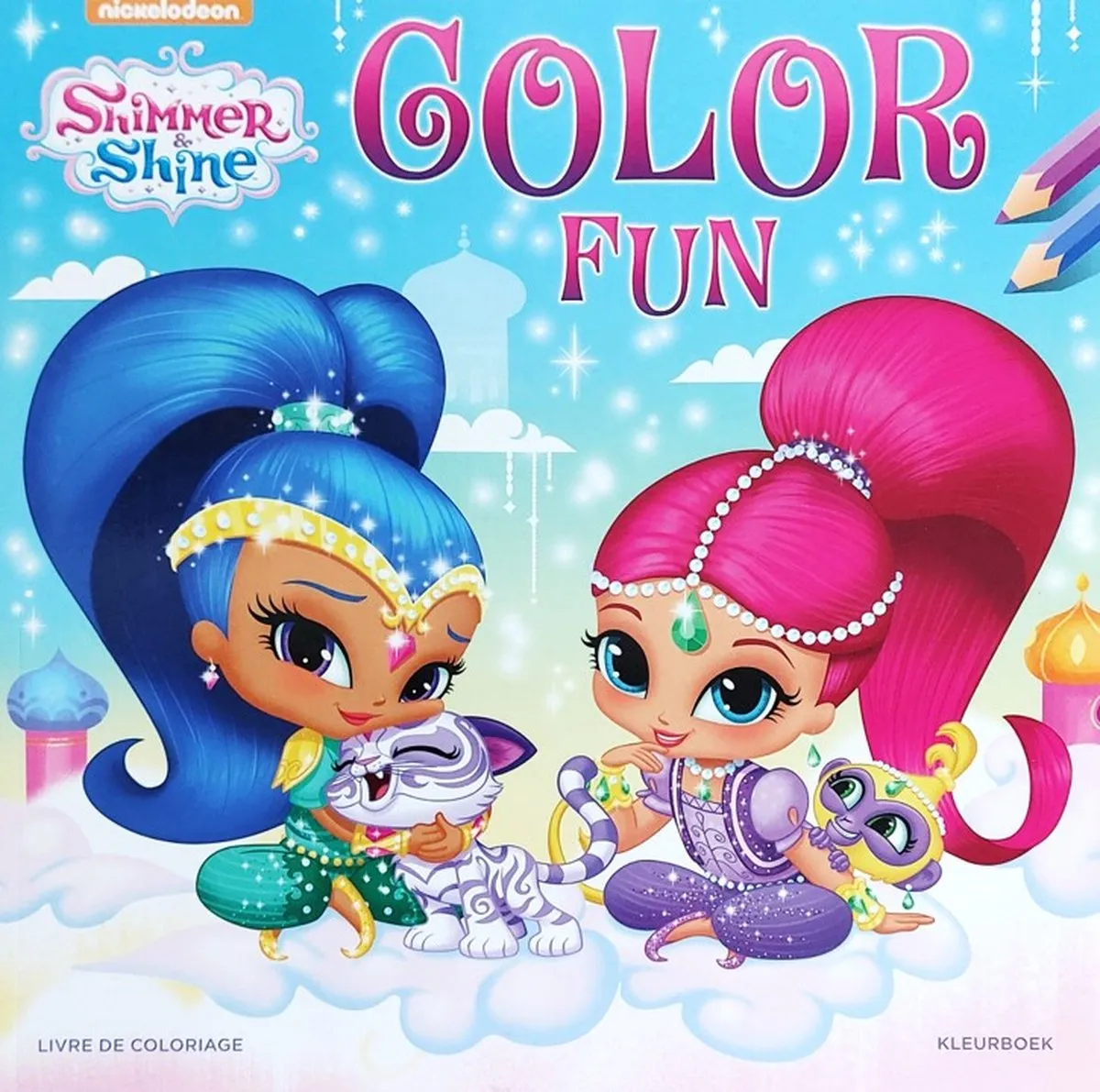 Nickelodeon Shimmer and Shine Kleurboek 22cm