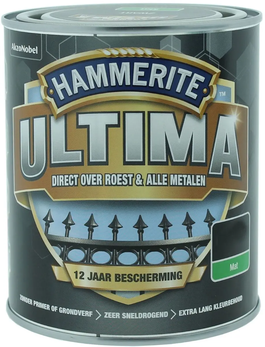 Hammerite Ultima Mat Standblauw 750ml - afbeelding 4 van 6