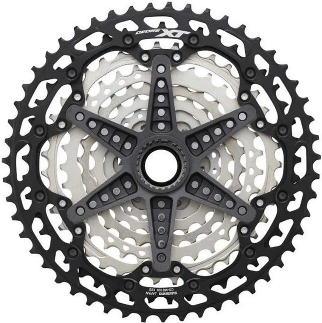 Shimano Deore XT CS-M8100 Cassette 12-speed 10-45T - afbeelding 2 van 6