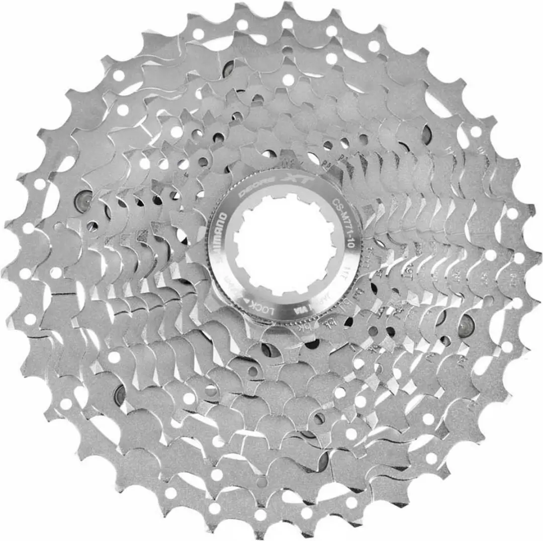 Shimano Deore XT CS-M771 Cassette 10-speed 11-34T - afbeelding 2 van 6