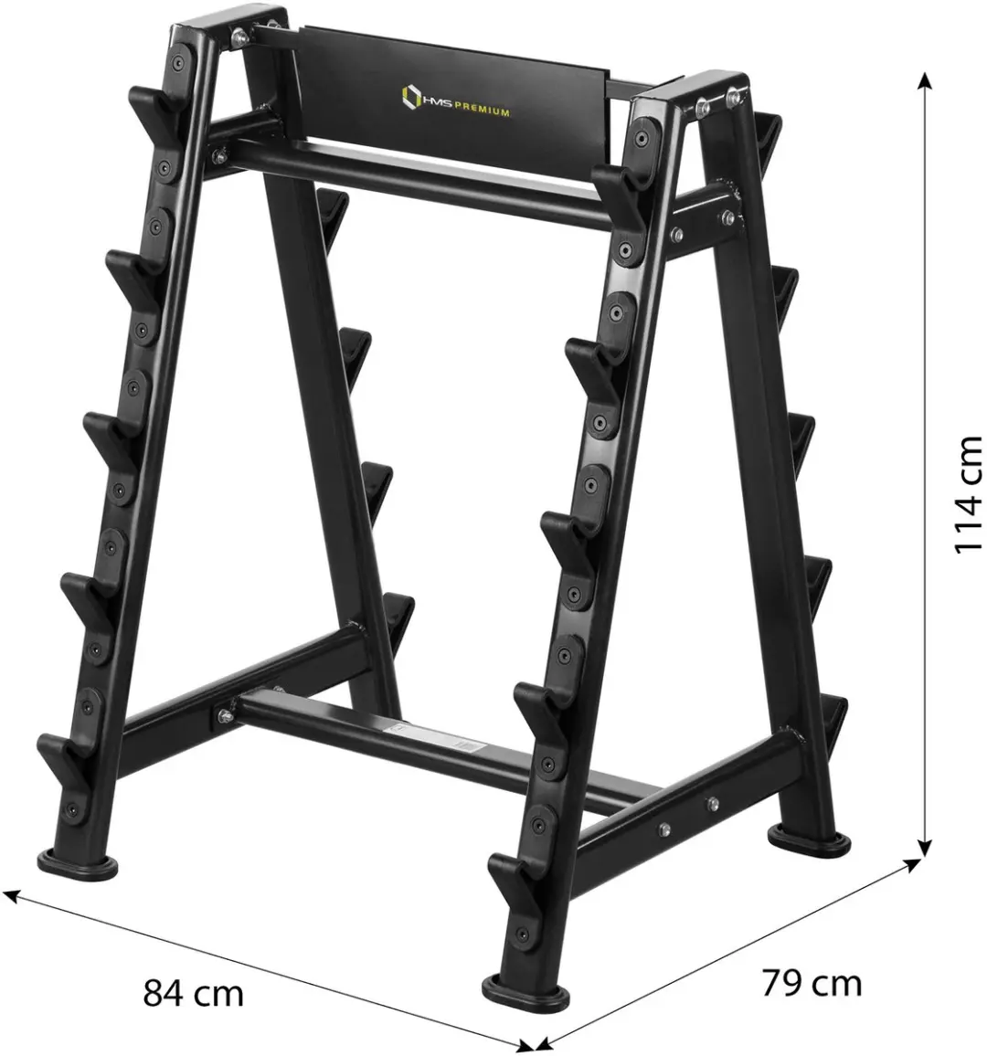 HMS STR05 Ondersteuning voor bodybuildingstaven - 300 kg - afbeelding 4 van 6