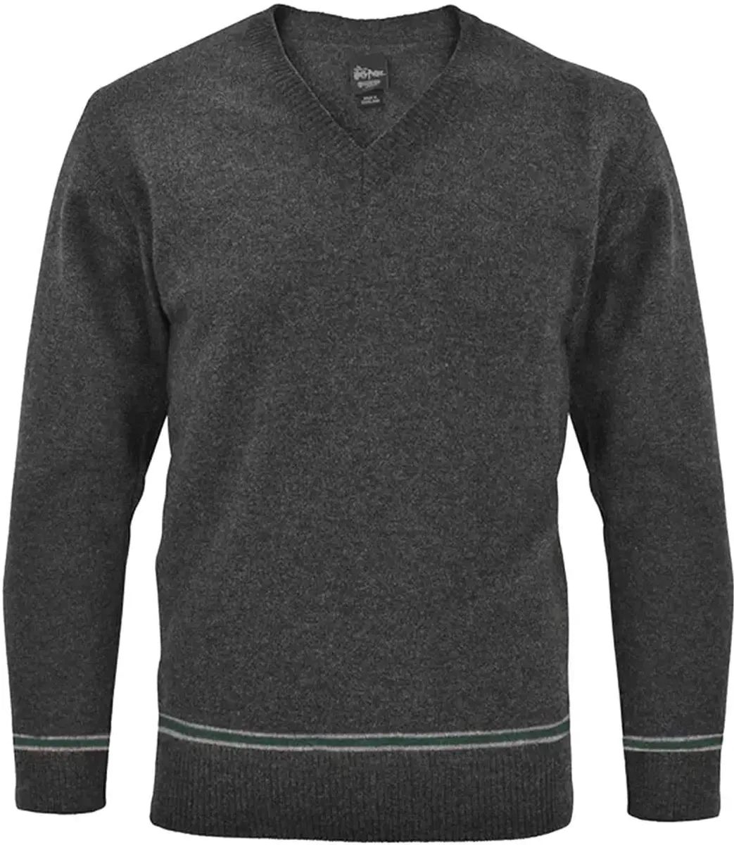 Harry Potter Lochaven Slytherin/Zwadderich V-hals Sweater XL