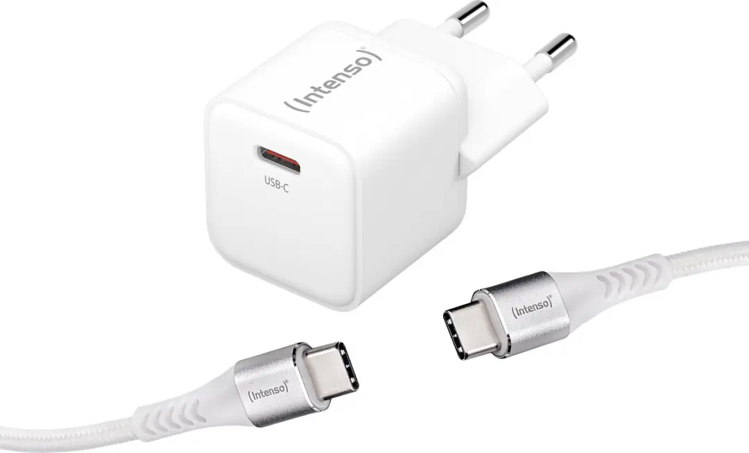 Intenso W30C 30W GaN Voedingsadapter