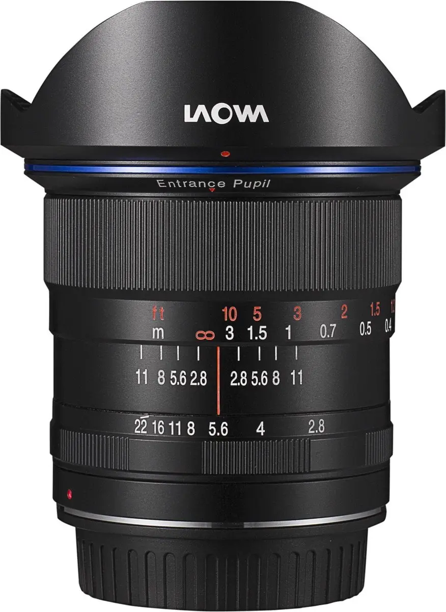 Laowa 12mm f/2.8 Zero-D Canon EF Objectief - Zwart - afbeelding 5 van 6