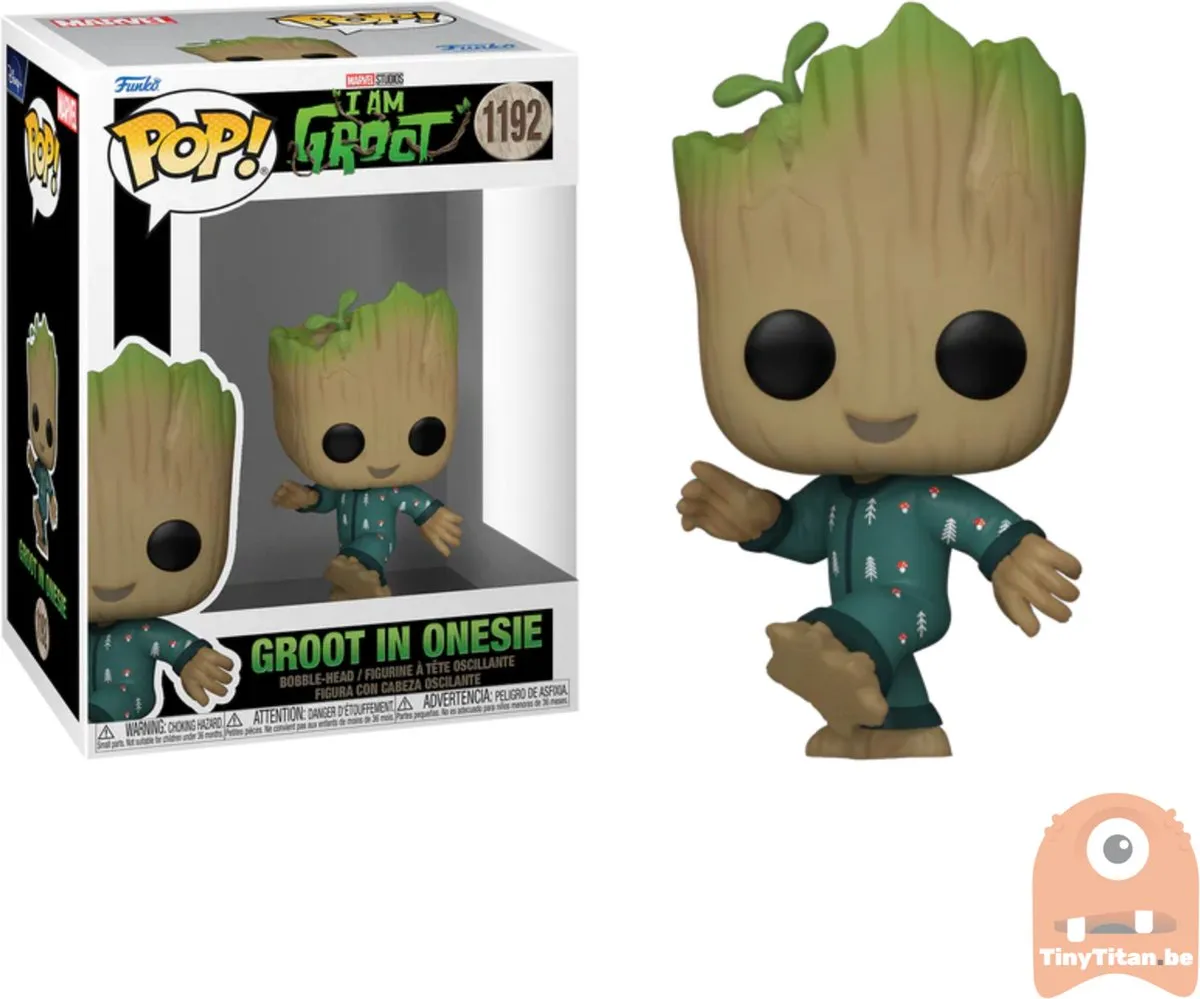Marvel I Am Groot POP! 70650 Dansende Groot - 9cm - Multicolours